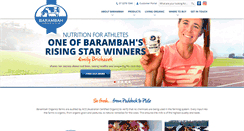 Desktop Screenshot of barambahorganics.com.au